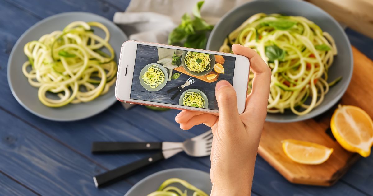 手機拍食物